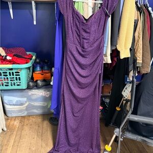 Windsor Sparkling Purple Maxi Dress